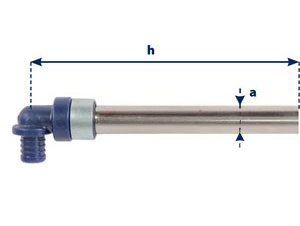 Radiátorové přípojky měděné niklované – PPSU RL78